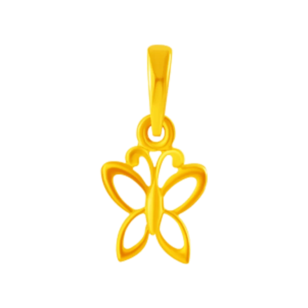 14KT (585) Yellow Gold Pendant For Women