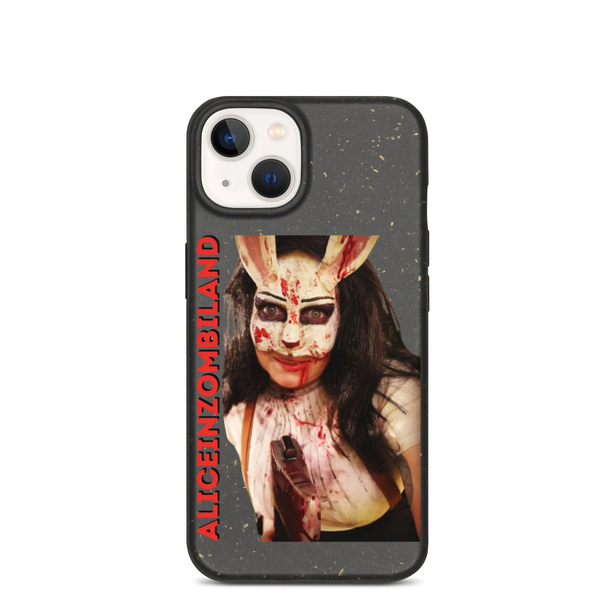 Aliceinzombiland Speckled iPhone case