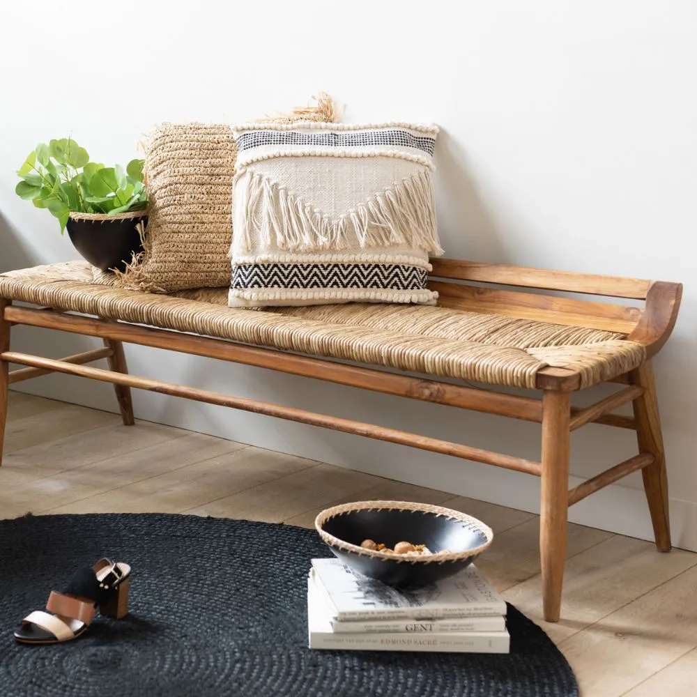 Anna Teak Wood Bench