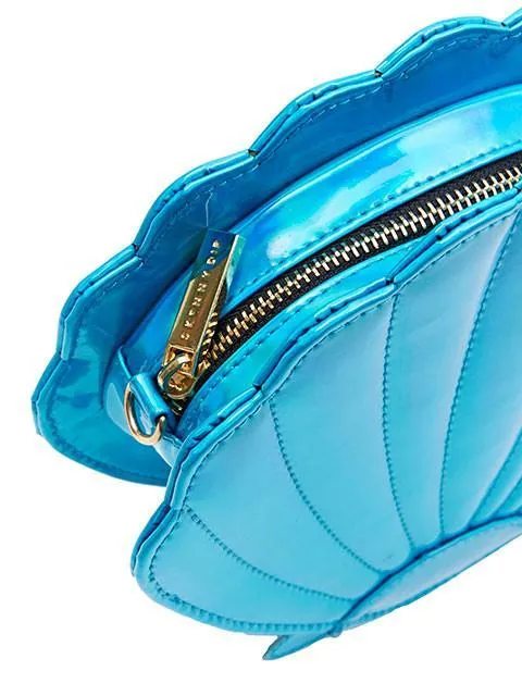Aqua Shell Cross Body Bag
