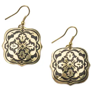 Arabesque Earrings Goldtone