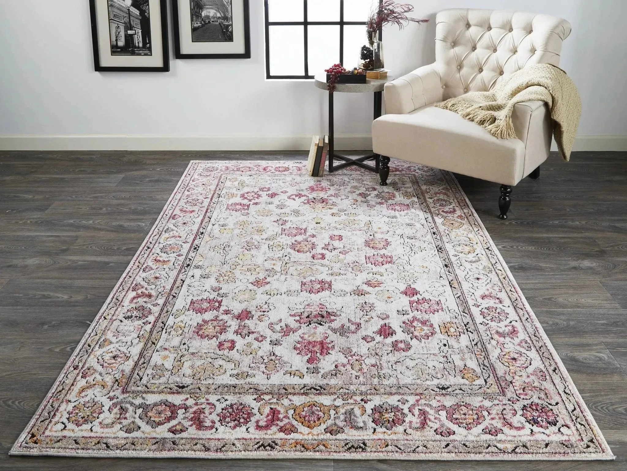 Armant 8803945F Pink/Ivory Rug