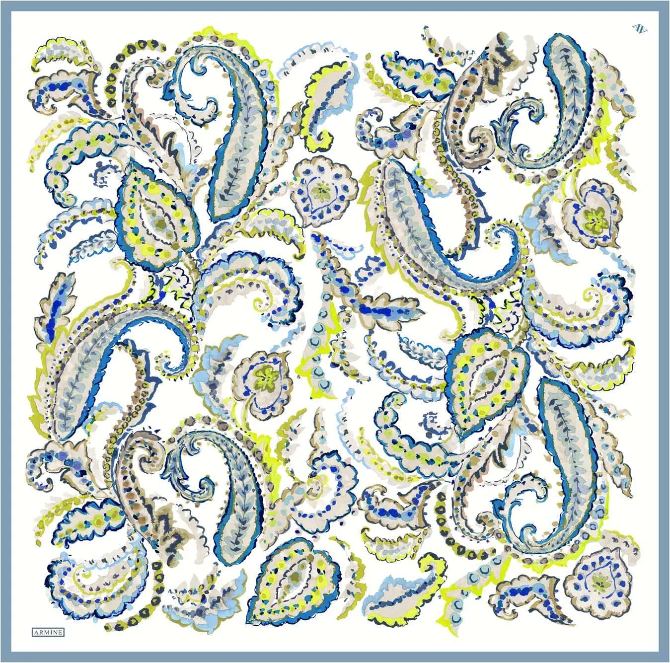 Armine Sagittarius Women Silk Scarf #80