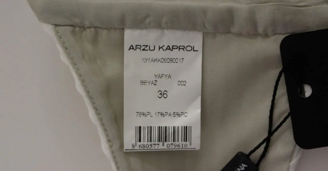 Arzu Kaprol  Lashes Open Back Vest Jacket