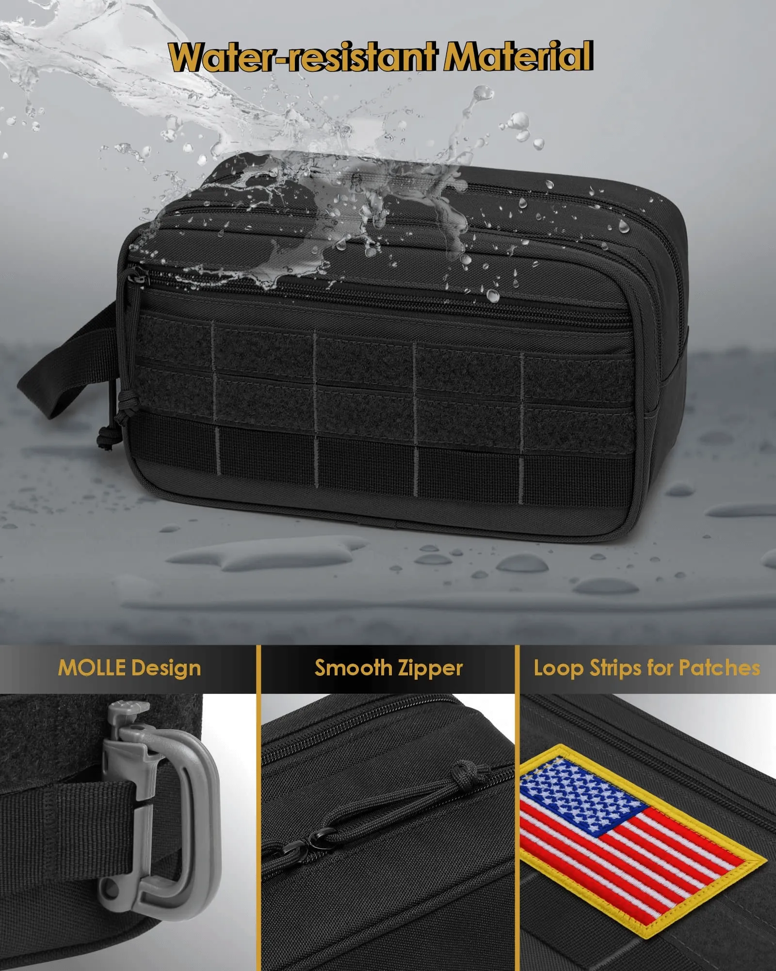 BBT008 Tactical Toiletry Bags For Man