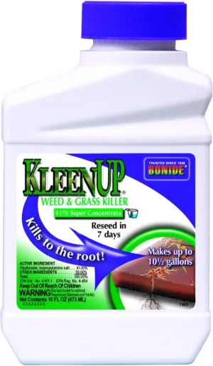 Bonide 7460 Weed and Grass Killer, Liquid, Amber/Light Brown, 12 pt :PINT: QUANTITY: 1
