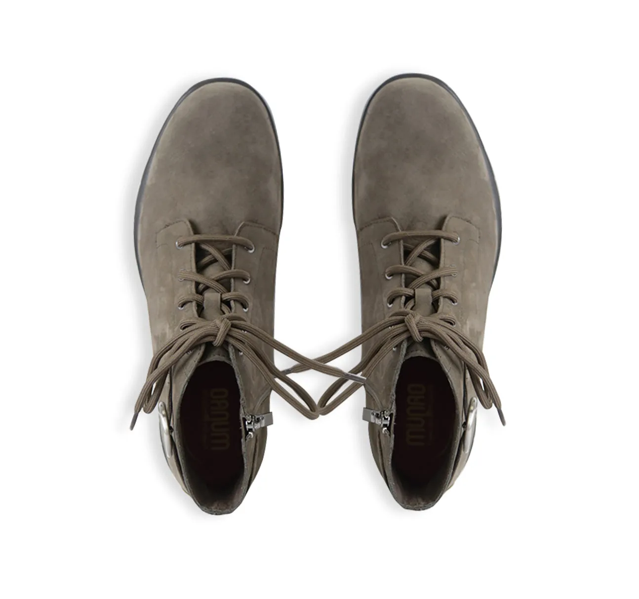 BUCKLEY-MOSS GREEN NUBUCK