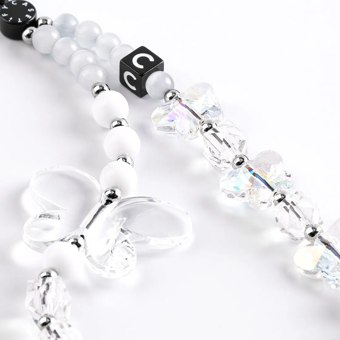 Butterfly Phone Charm - Aurora