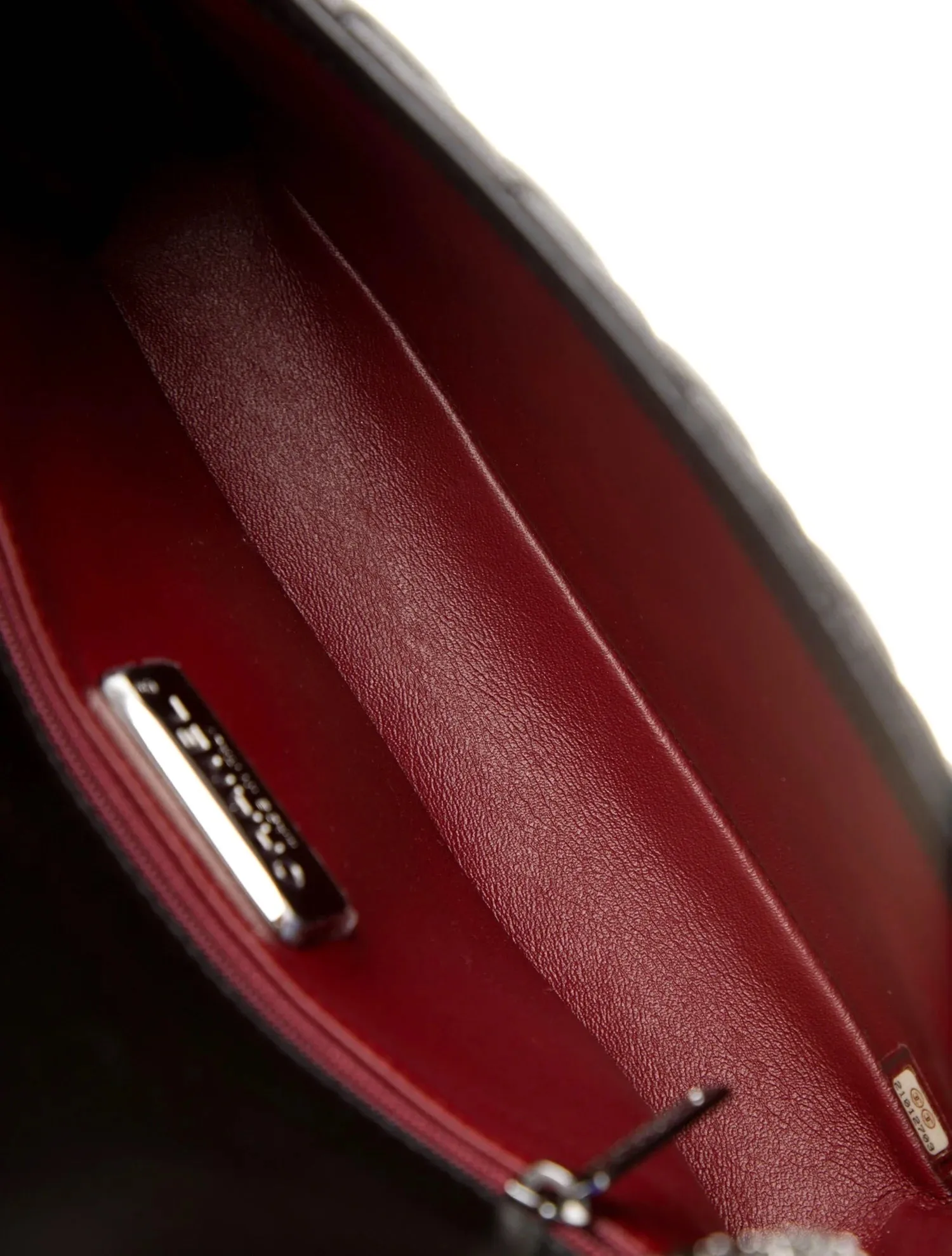 CHANEL CC WESTMINSTER PEARL FLAP LAMBSKIN BAG