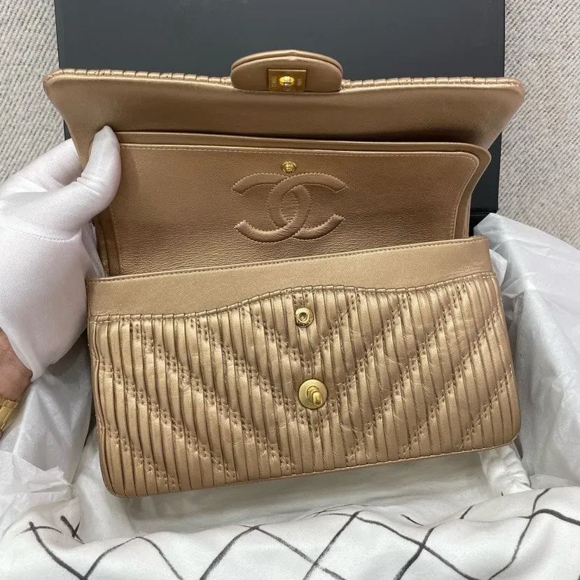 Chanel Cf Medium Limited Edition Full Set (Card 25xxx)