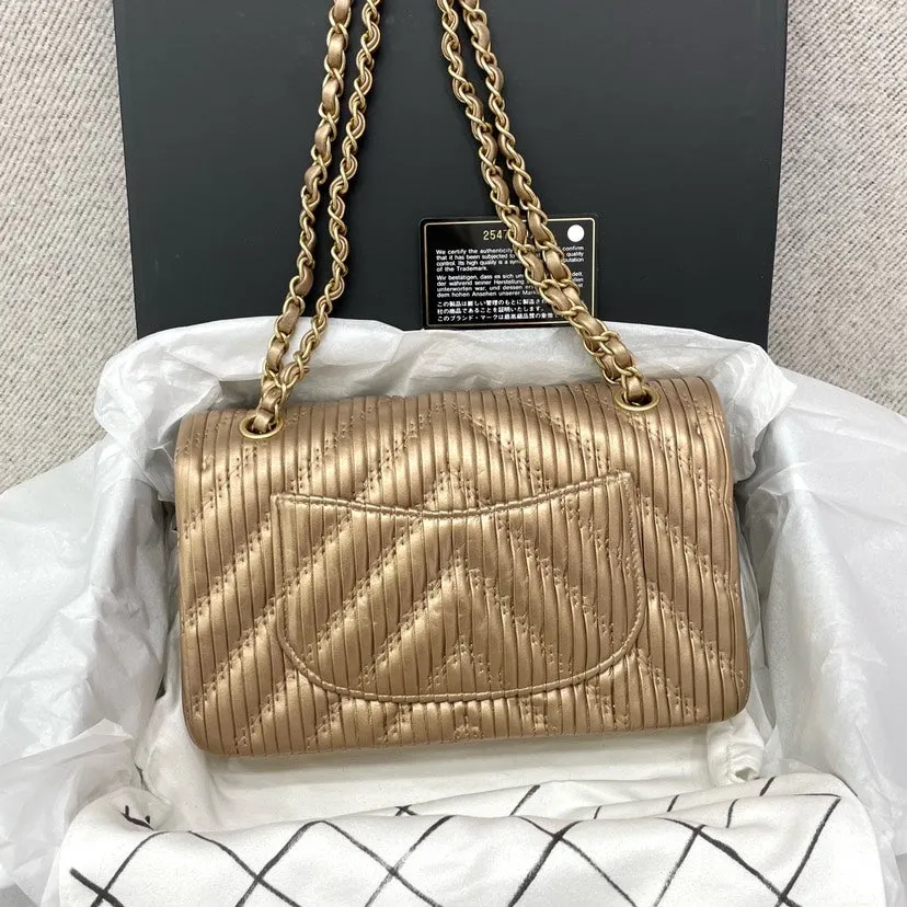 Chanel Cf Medium Limited Edition Full Set (Card 25xxx)