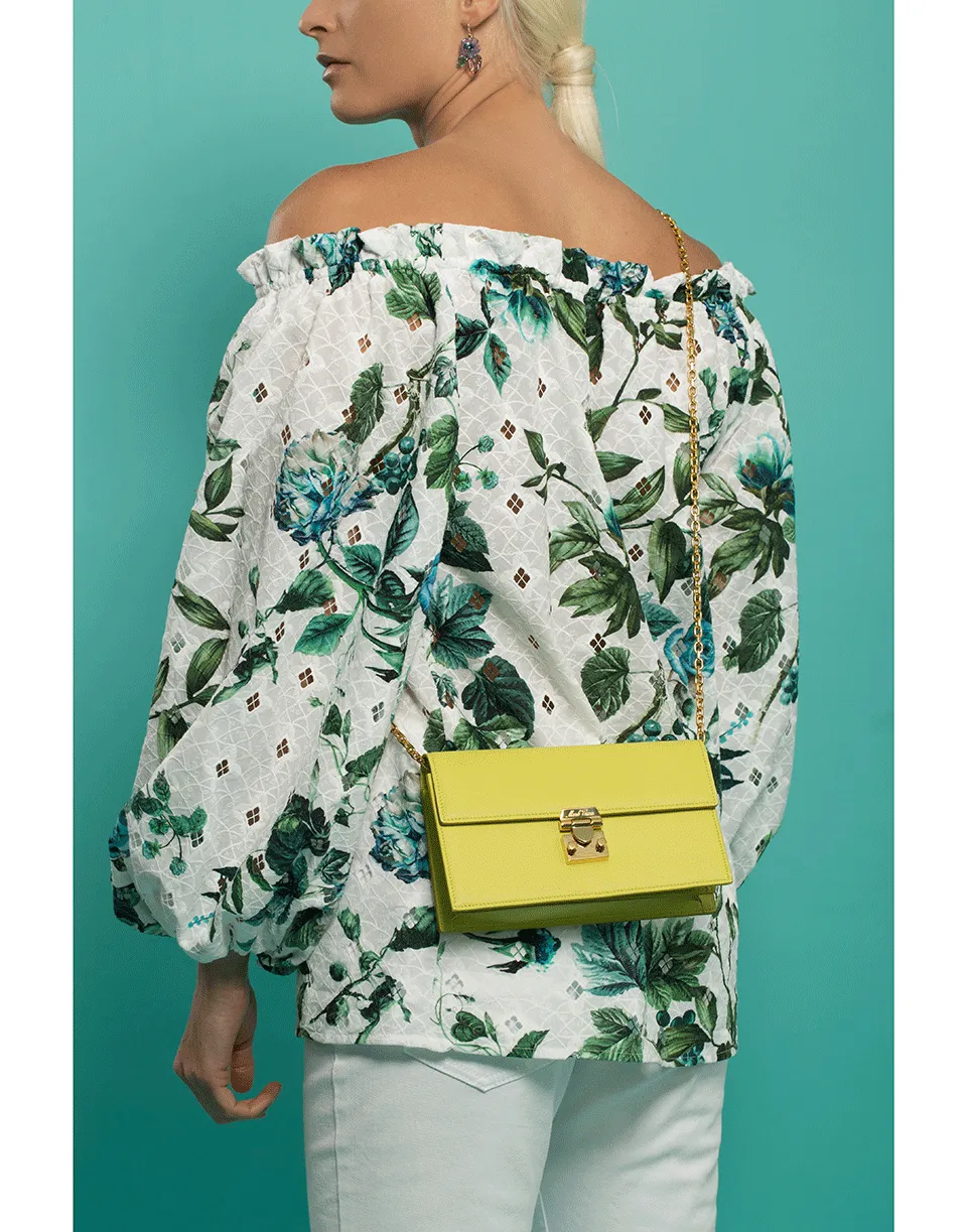 Citron Jacqueline Crossbody Bag