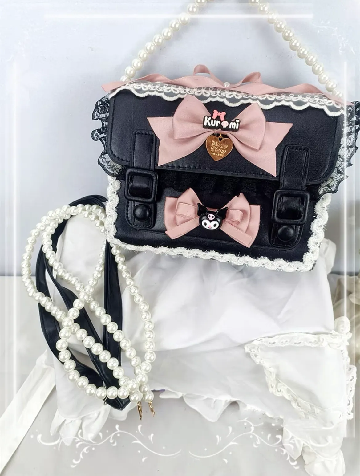 Cocoa Jam~Sweet Cute Lolita Cambridge Bag Lolita Satchel Shoulder Bag