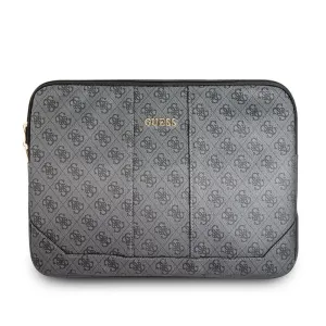 Computer Sleeve - PU Leather Gray 4G Uptown Pu Computer Sleeve - Guess