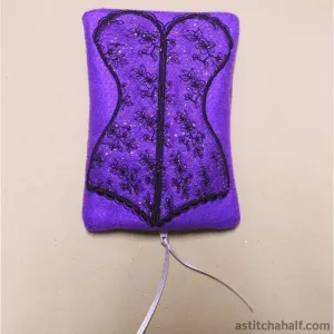 Corset Bag with ITH Zipper