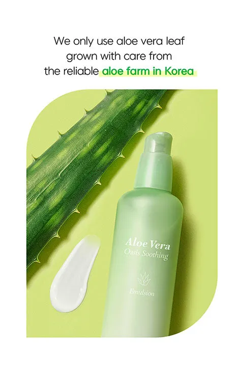 [DEOPROCE] Aloe Vera Oasis Soothing Emulsion (150mL/5.07fl.oz)