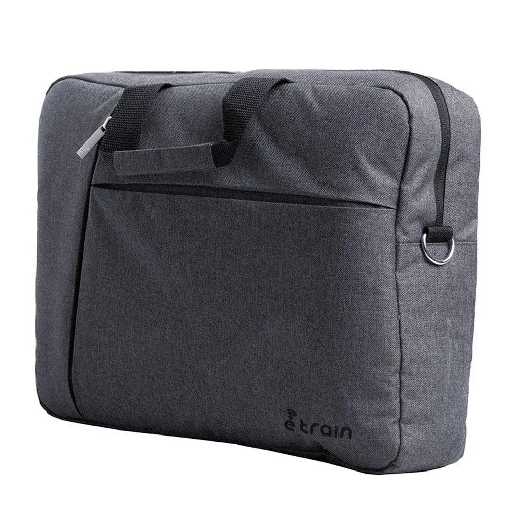 E-Train BG11A Business Laptop Bag - Gray