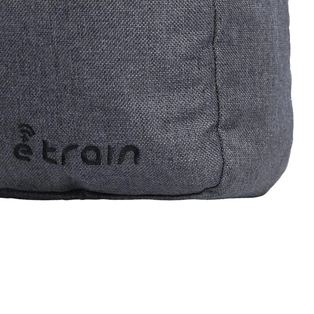 E-Train BG11A Business Laptop Bag - Gray