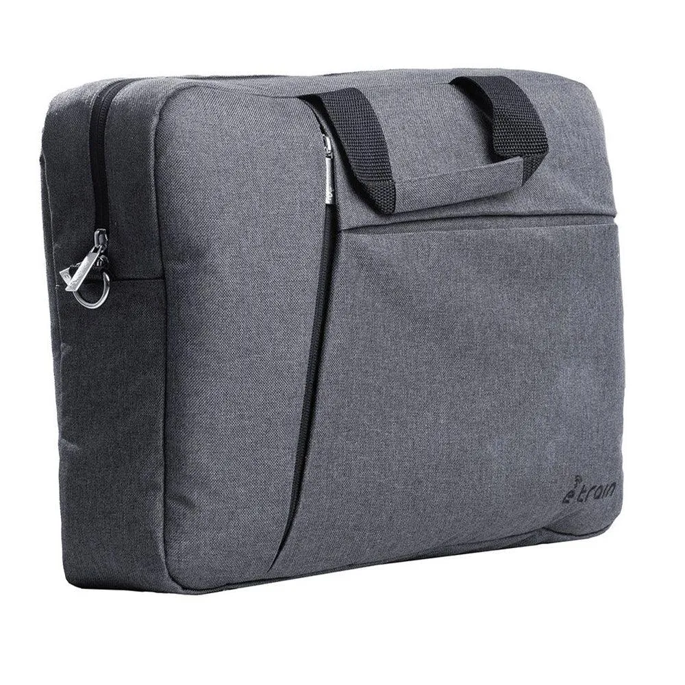 E-Train BG11A Business Laptop Bag - Gray