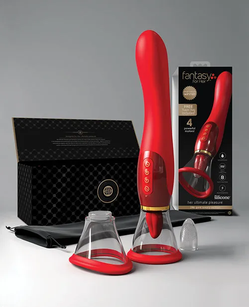 Fantasy For Her Ultimate Pleasure 24k Gold Seasonal Luxury Edition W/travel Bag Luxury Box