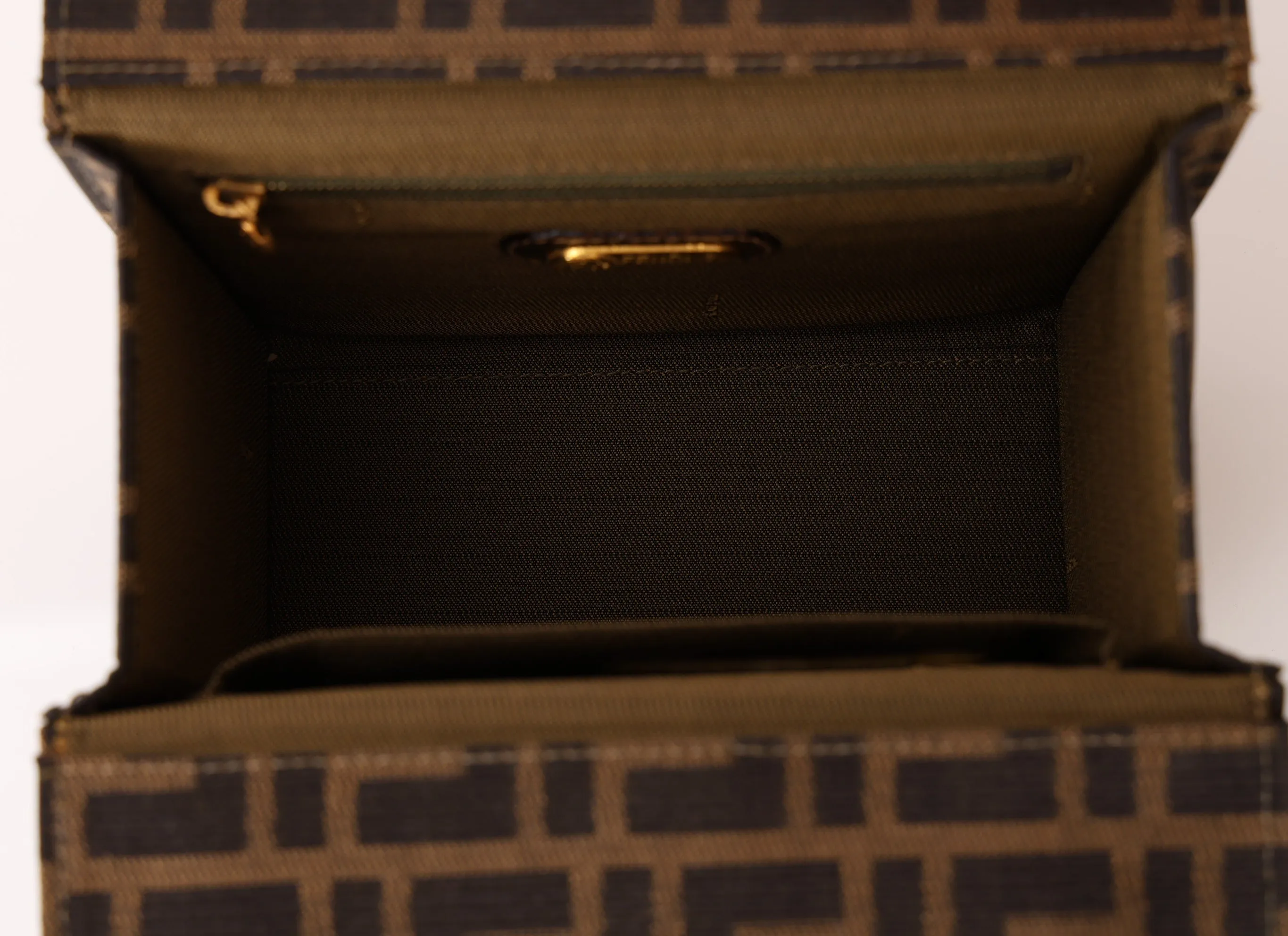 Fendi Zucca Mini Top Handle Bag