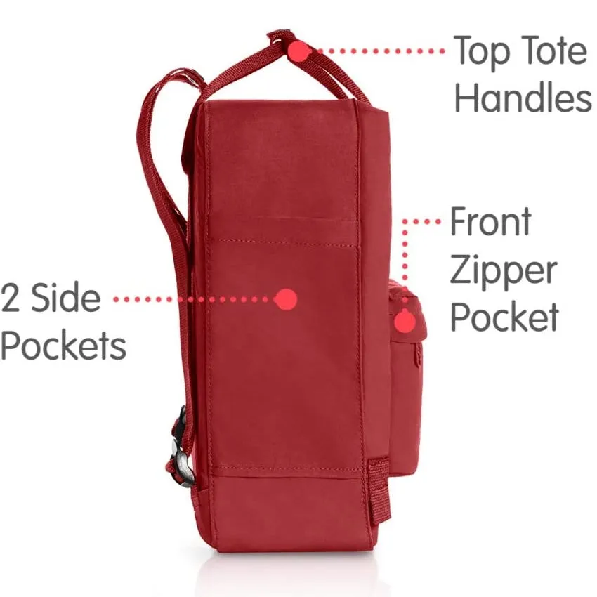Fjallraven | Kanken Classic Backpack for Everyday | Deep Red