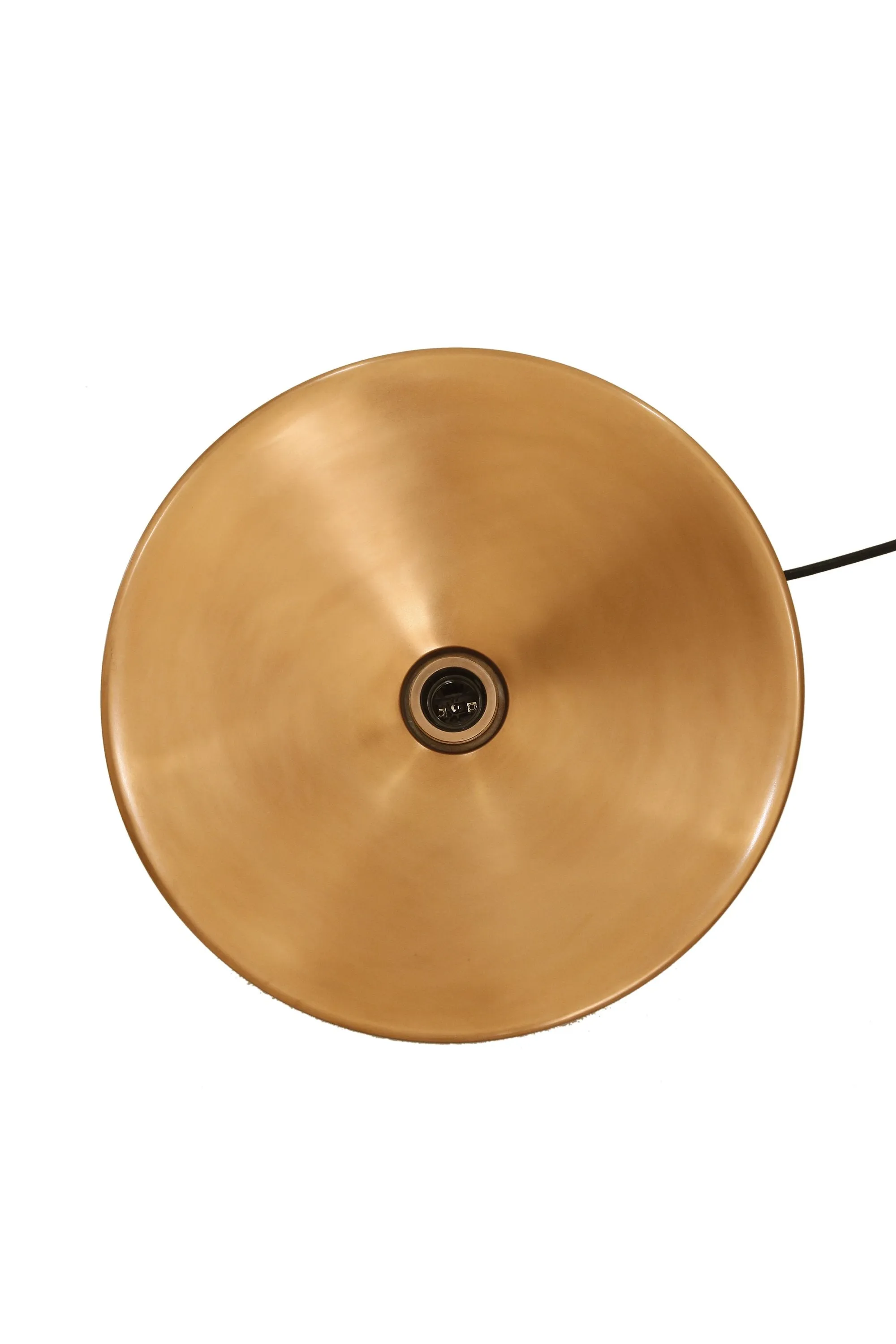 Forbes 2 Large - Antique Copper - Dish Pendant Light