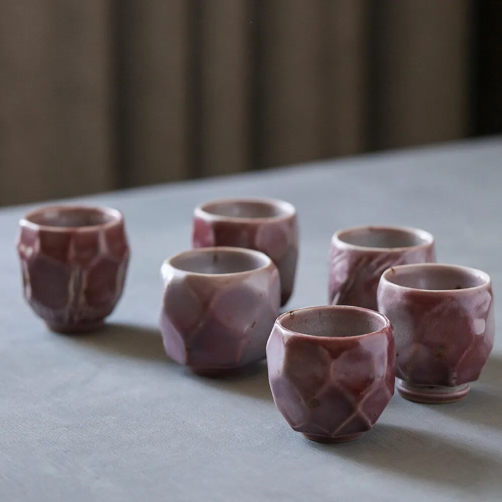 Gohobi Handmade Purple Glazed Tea Cup