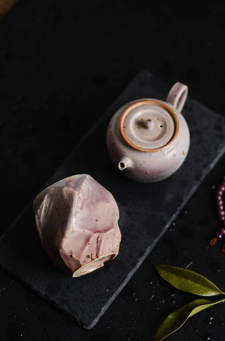 Gohobi Handmade Purple Glazed Tea Cup