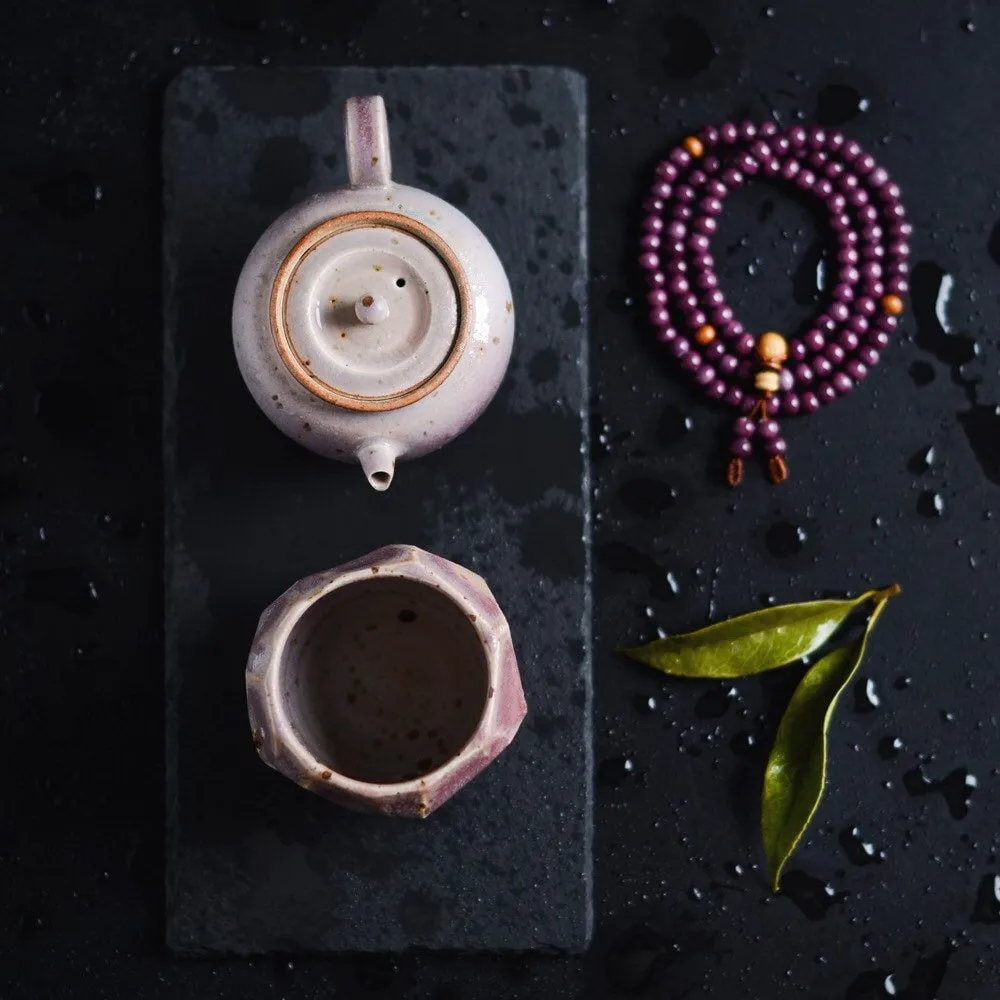 Gohobi Handmade Purple Glazed Tea Cup