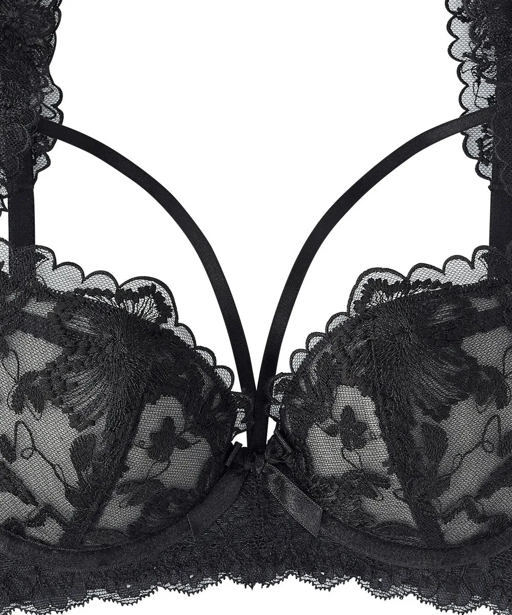 Gorgeous Embroidered Lace Bra