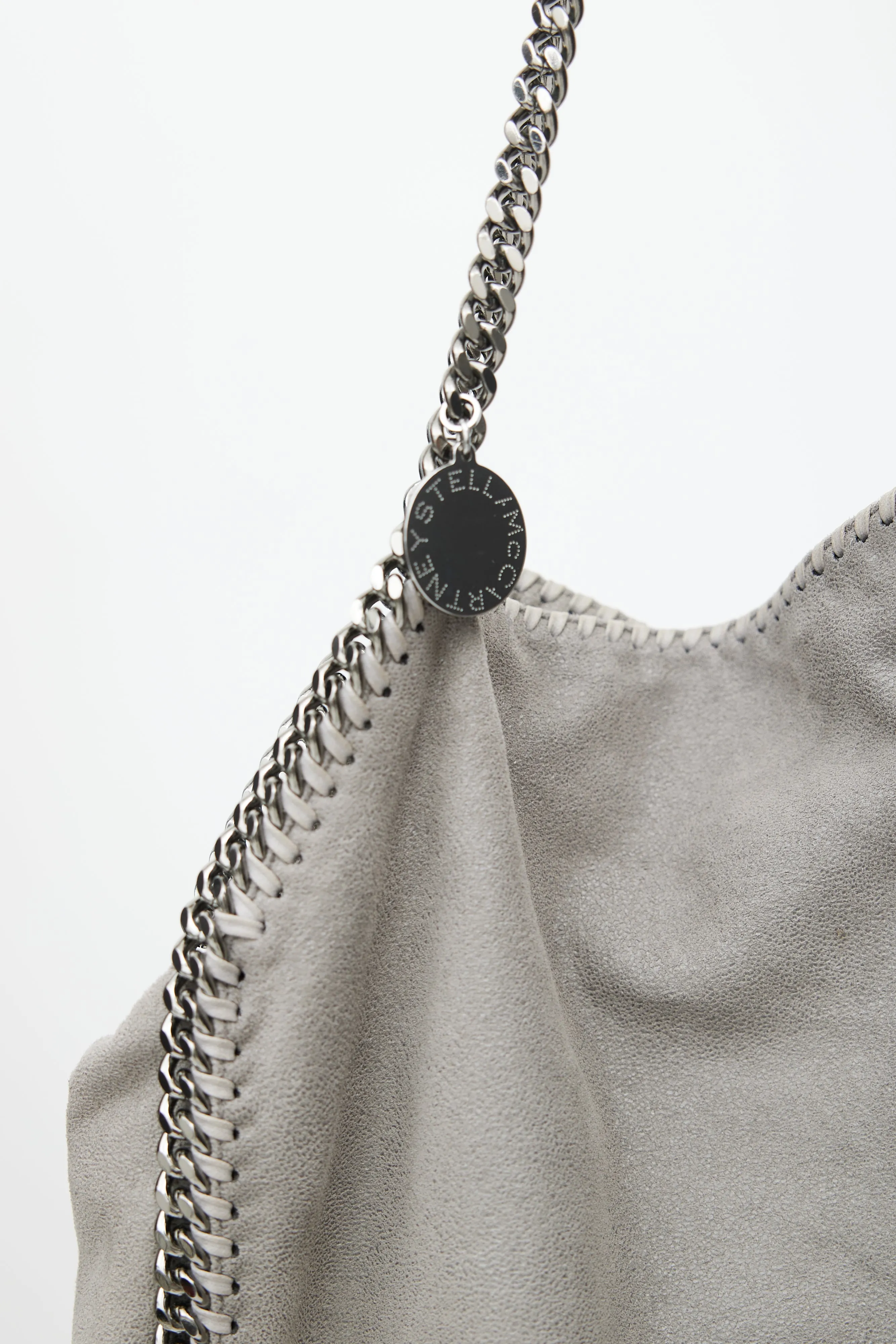 Grey & Silver Falabella Bag