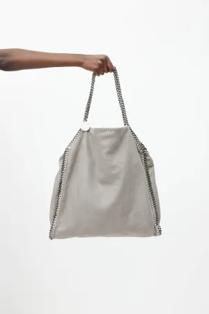 Grey & Silver Falabella Bag
