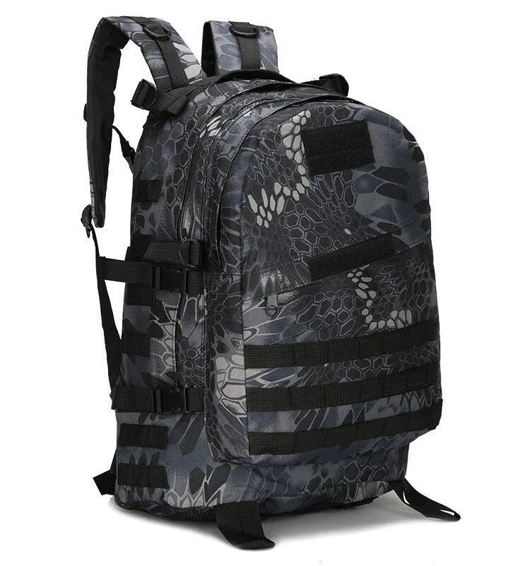 Hiking Backpack Molle with Rain Cover for Tactical Military Camping Hiking Trekking Traveling