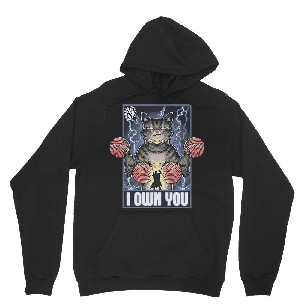 I Own You Cat Hoodie (UK)