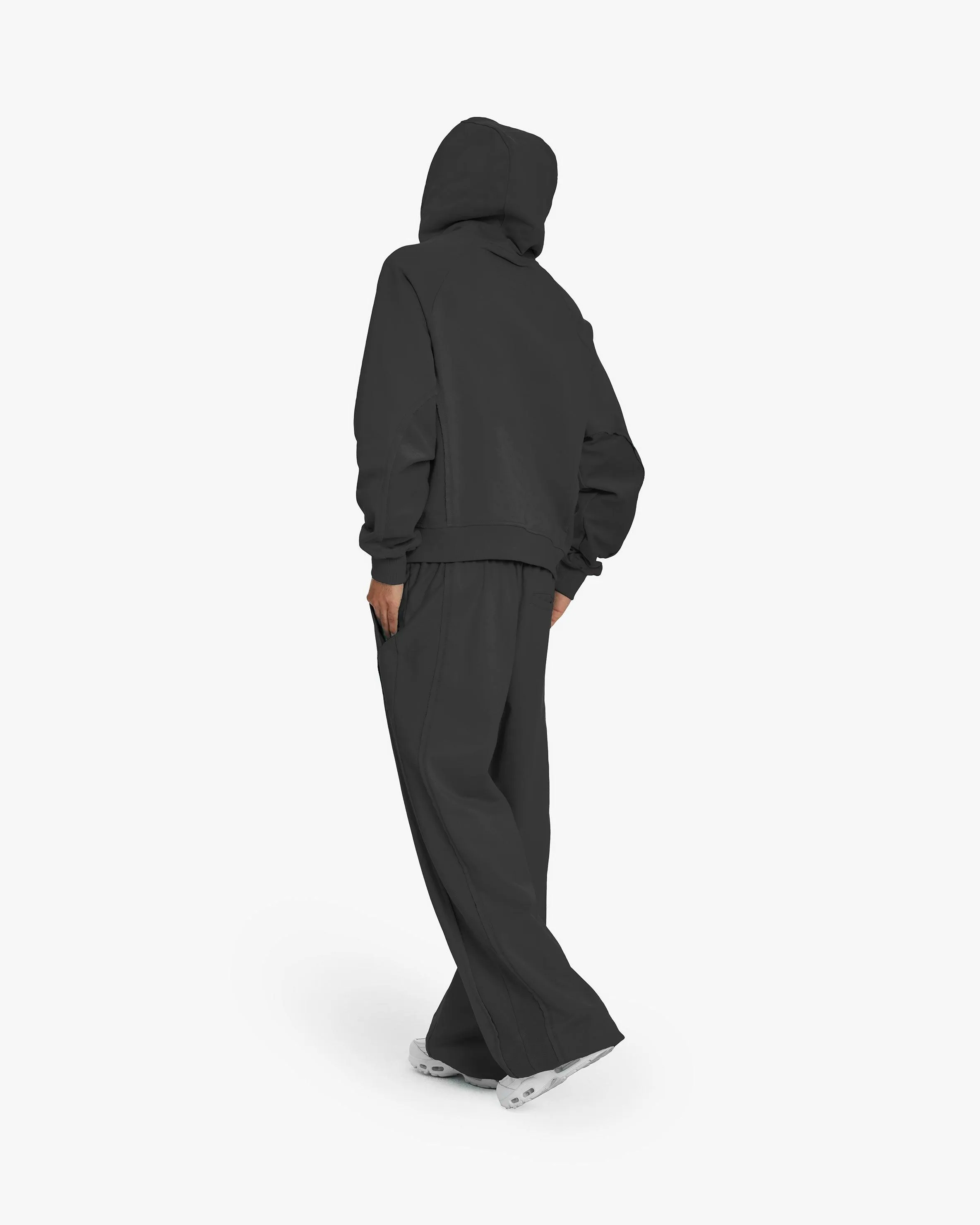 INSIDE OUT HOODIE ASH GREY
