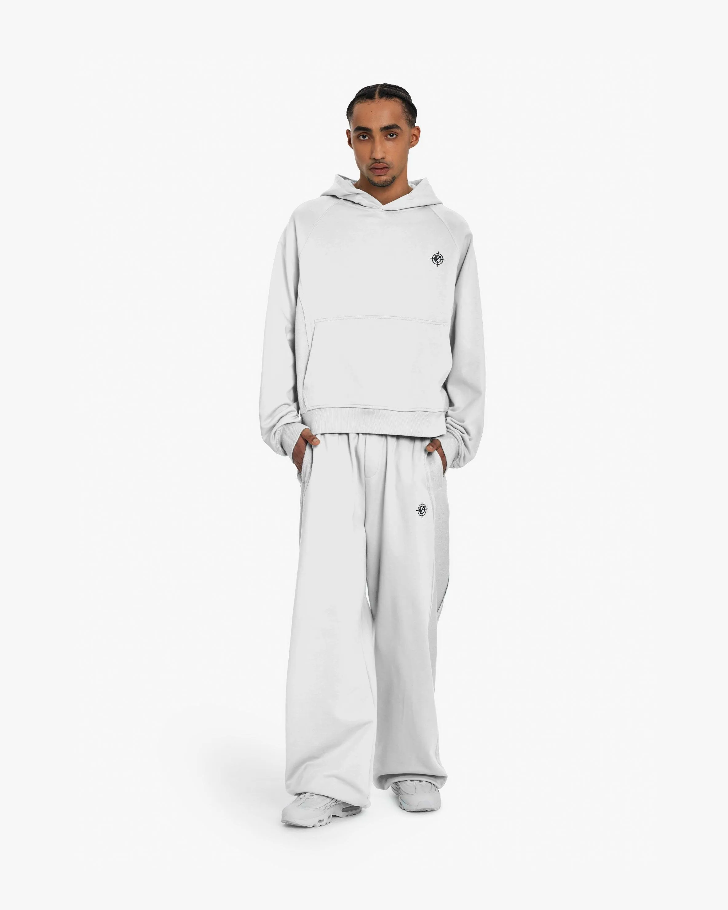 INSIDE OUT HOODIE LIGHT GREY