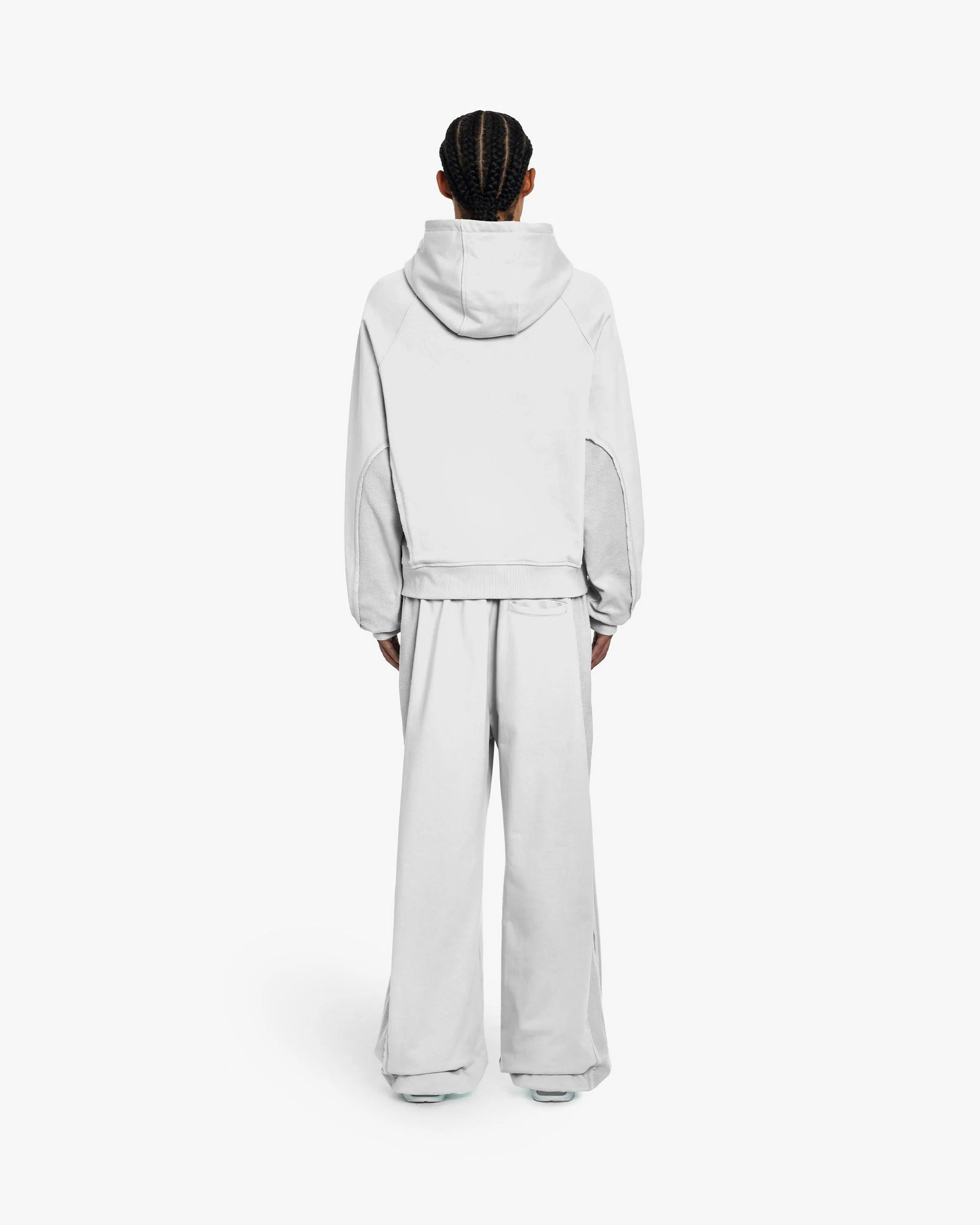 INSIDE OUT HOODIE LIGHT GREY