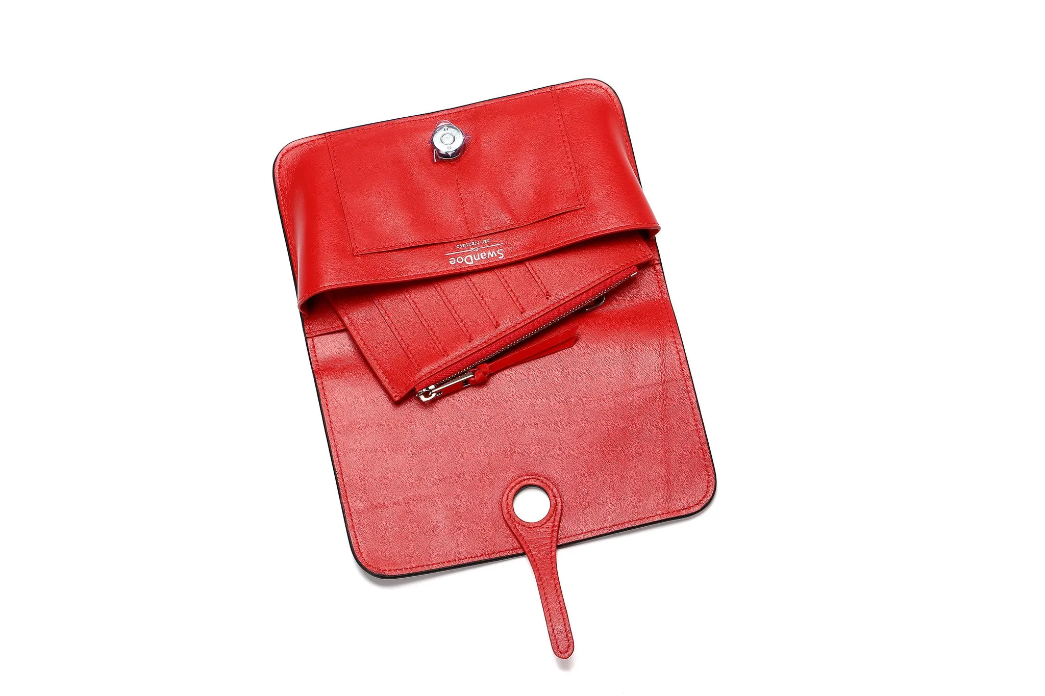 Jetsetter Wallet Crossbody Bag - Ruby Sky