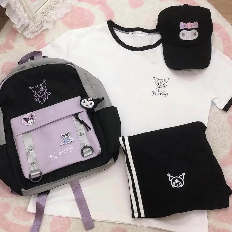 Kuromi cute backpack