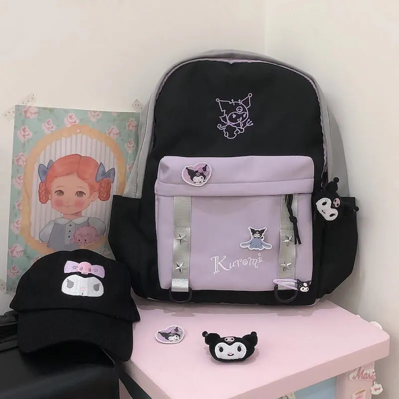 Kuromi cute backpack