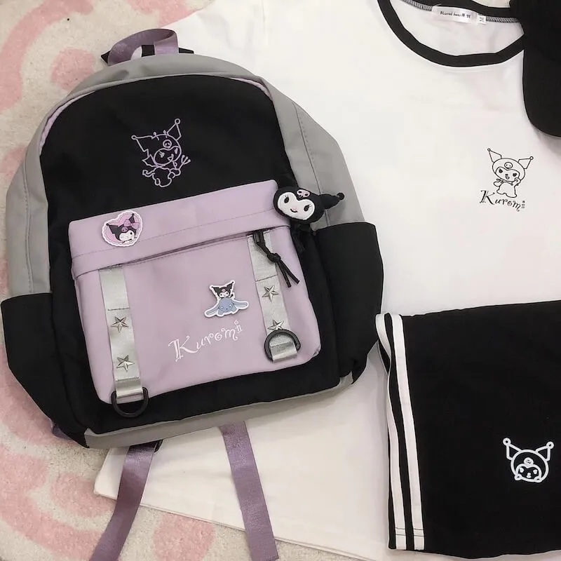 Kuromi cute backpack