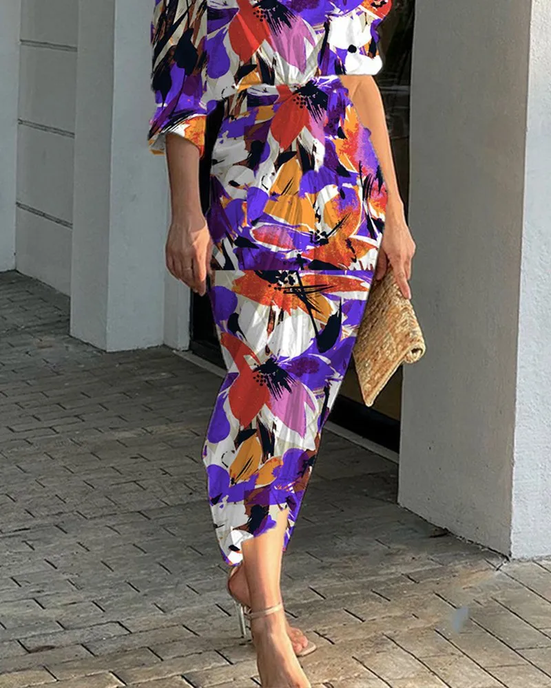 Lapel Chic Shirt Dress