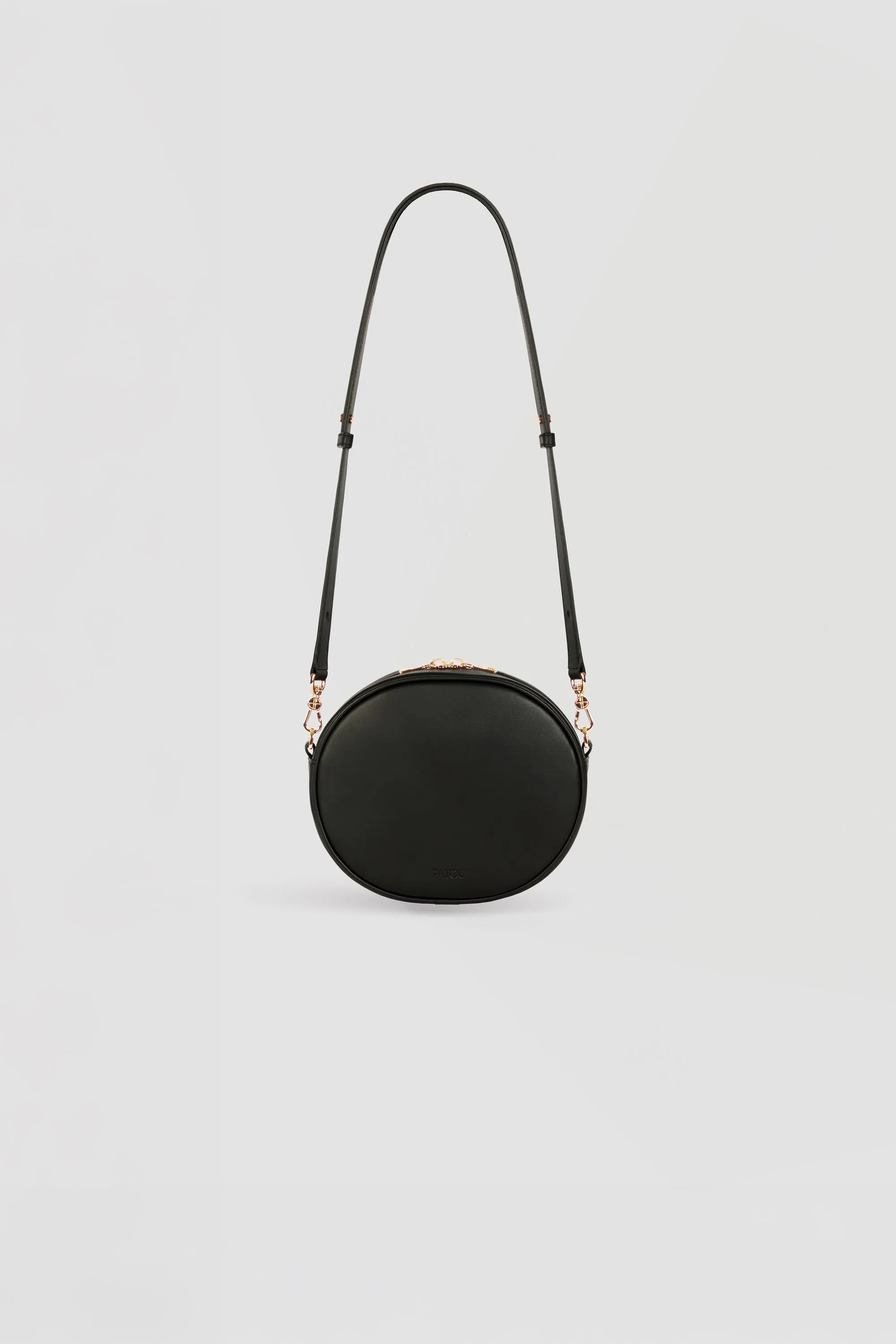 Le JP bag in leather and recycled cotton