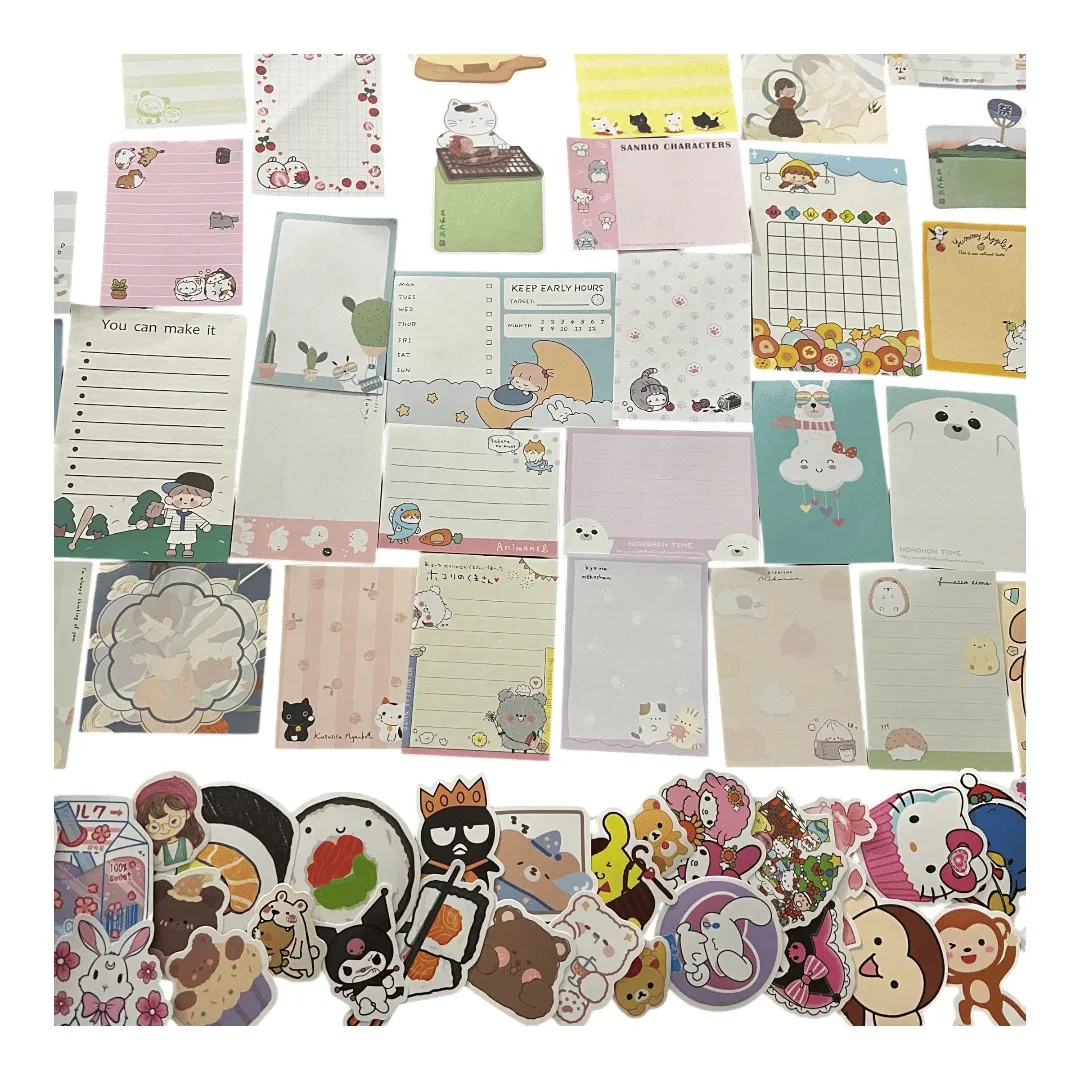 LIMITED-EDITION GIRL MINI GRAB BAGS – 115  PIECES OF KAWAII GOODIES!