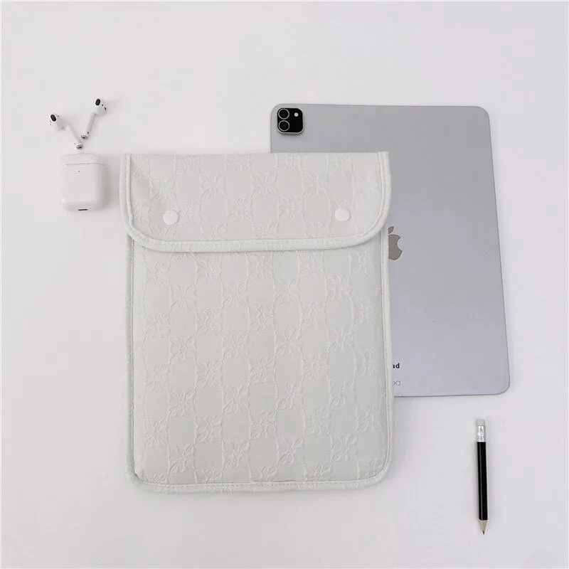 Macaron Color Tablet Case 13 14 Inch Laptop Bag, iPad Sleeve