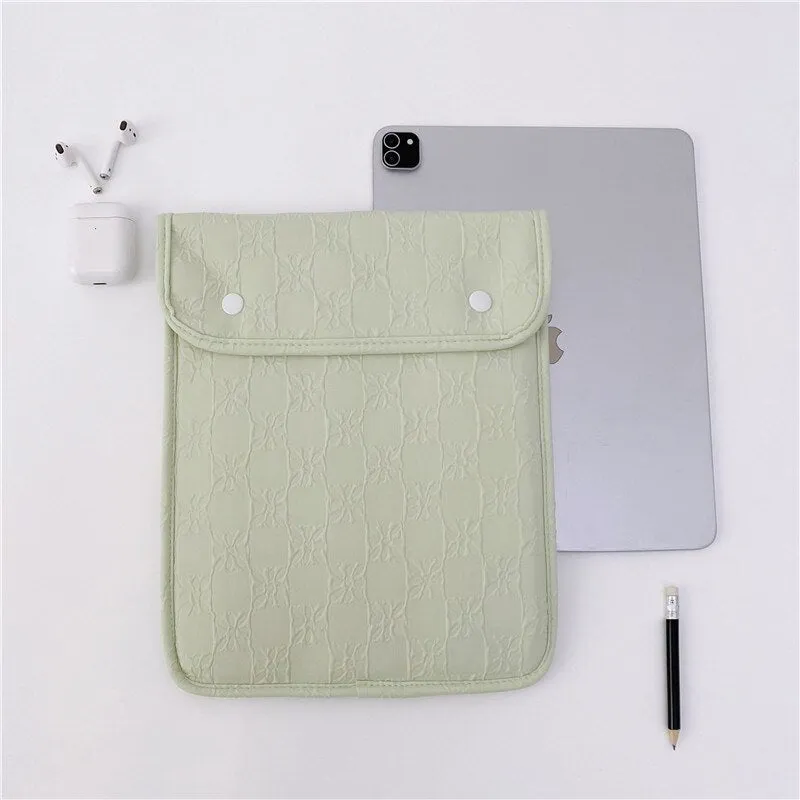 Macaron Color Tablet Case 13 14 Inch Laptop Bag, iPad Sleeve