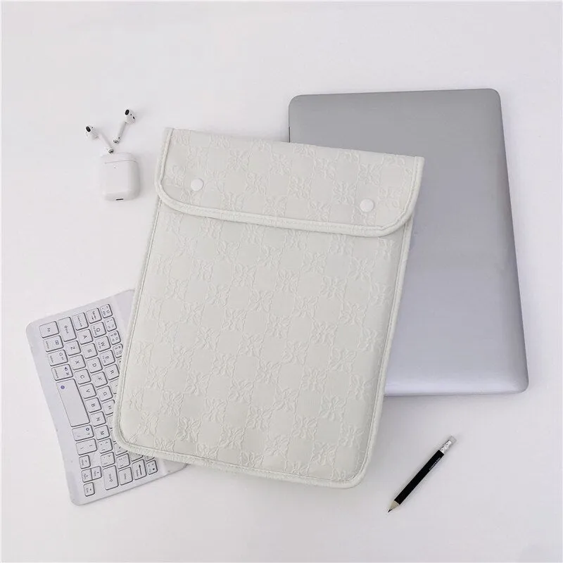 Macaron Color Tablet Case 13 14 Inch Laptop Bag, iPad Sleeve