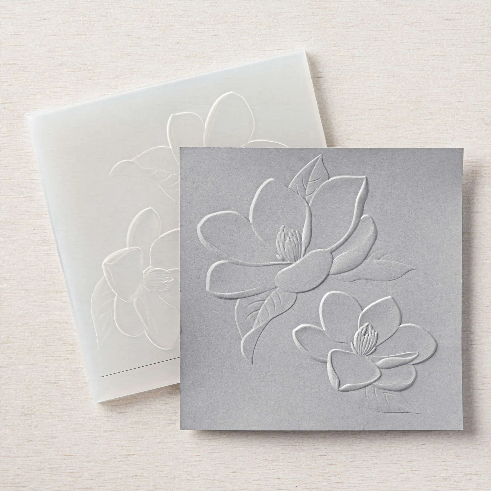 Magnolia (3D) Embossing Folder | Retired Embossing Folder | Stampin' Up!