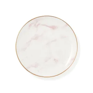 Marble Plate Small Pink